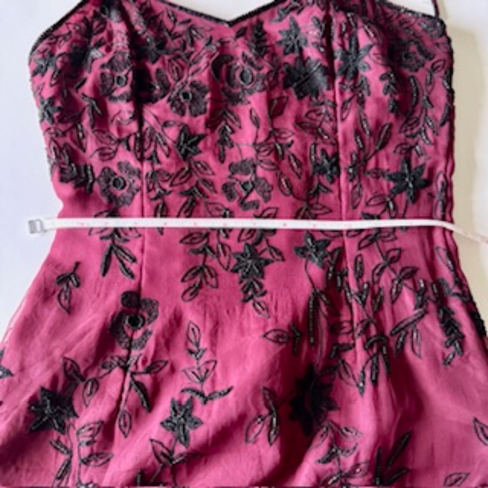 Silk Rhinestone Gown - Picture 12 of 16